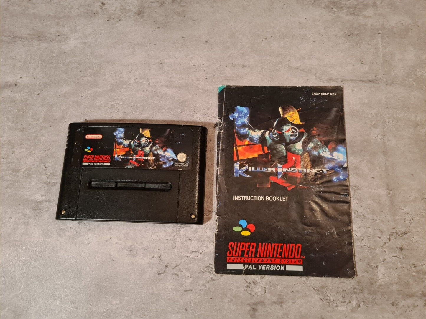 SNES Super Nintendo Killer Instinct mit OVP und Anleitung UKV - T-Retro-Games