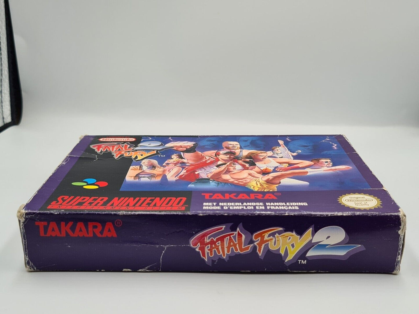 SNES Super Nintendo Fatal Fury 2 mit OVP und Anleitung FAH - T-Retro-Games
