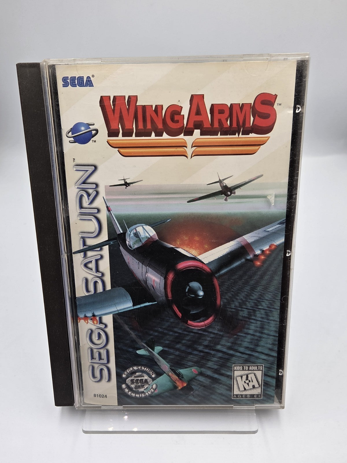 Sega Saturn WingArms mit OVP und Anleitung NTSC-USA