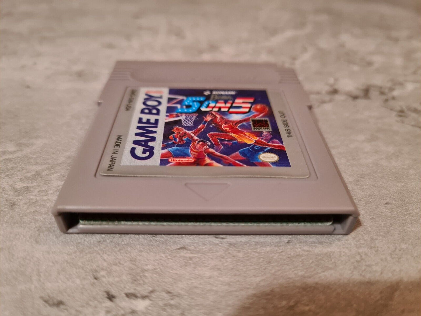 Nintendo Gameboy Classic Spiel Double Dribble 5 on 5 Modul USA - T-Retro-Games