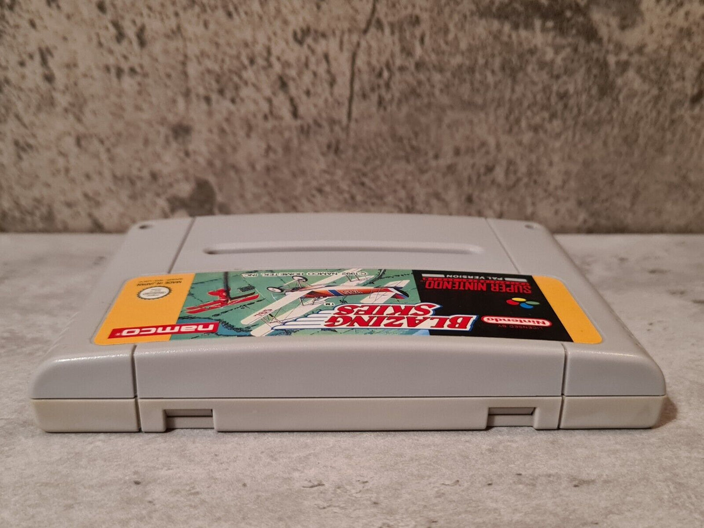 SNES Super Nintendo Blazing Skies Modul UKV - T-Retro-Games