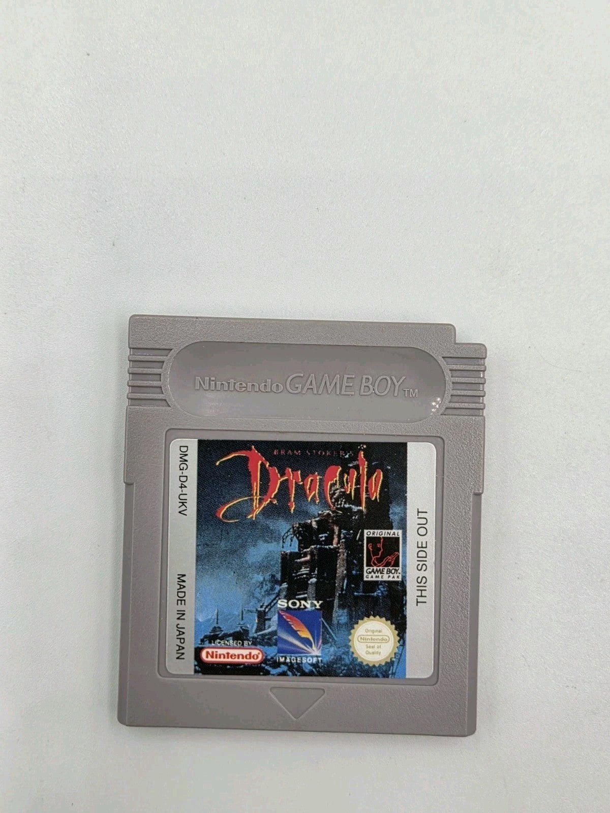Nintendo Game Boy Classic Spiel Bram Stoker's Dracula mit OVP und Anleitung UKV