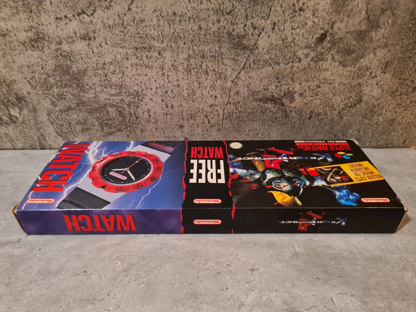 SNES Super Nintendo Killer Instinct Free Watch Big Box OVP mit Anleitung UKV - T-Retro-Games