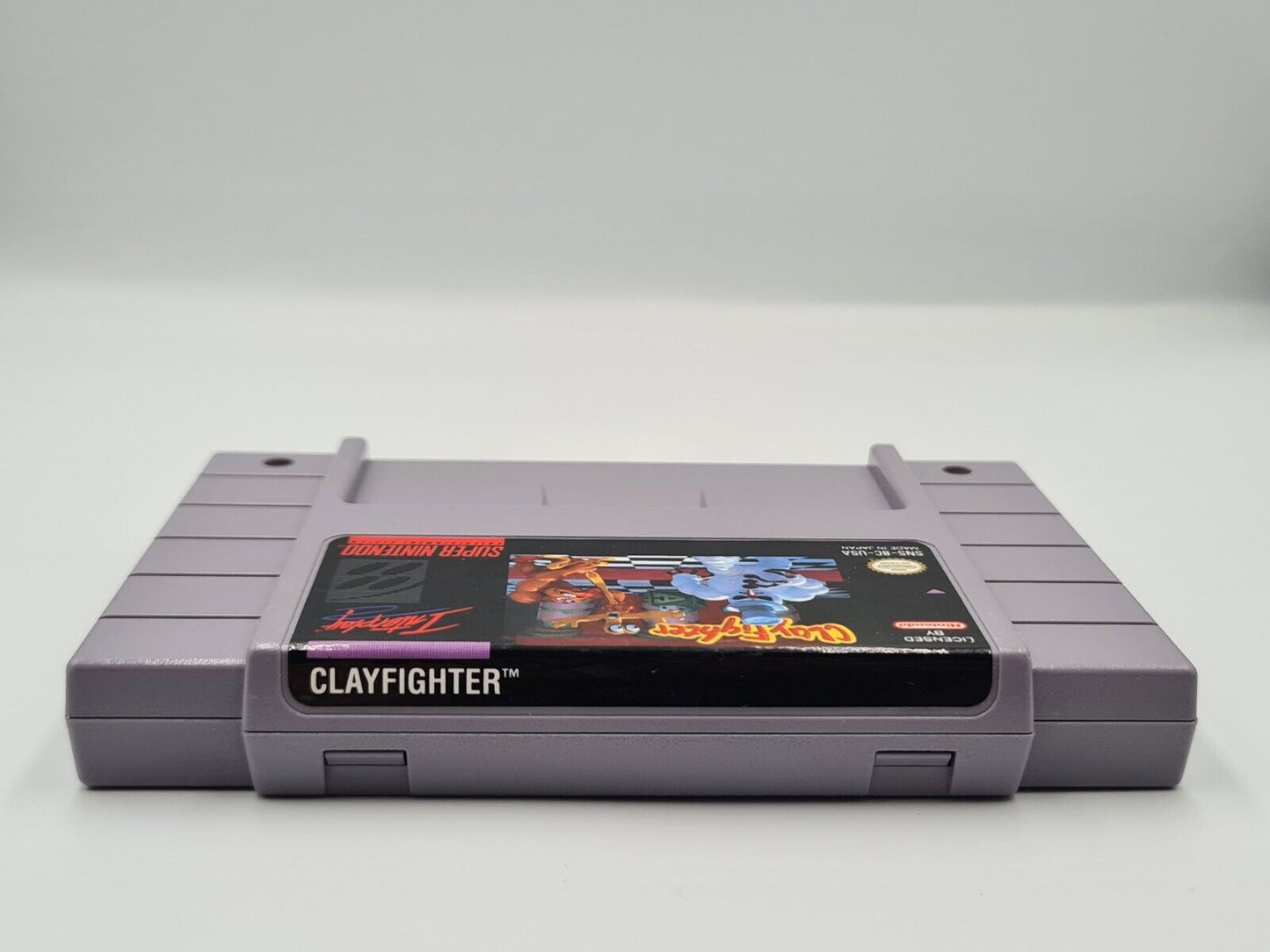 SNES Super Nintendo Clay Fighter NTSC USA Modul - T-Retro-Games