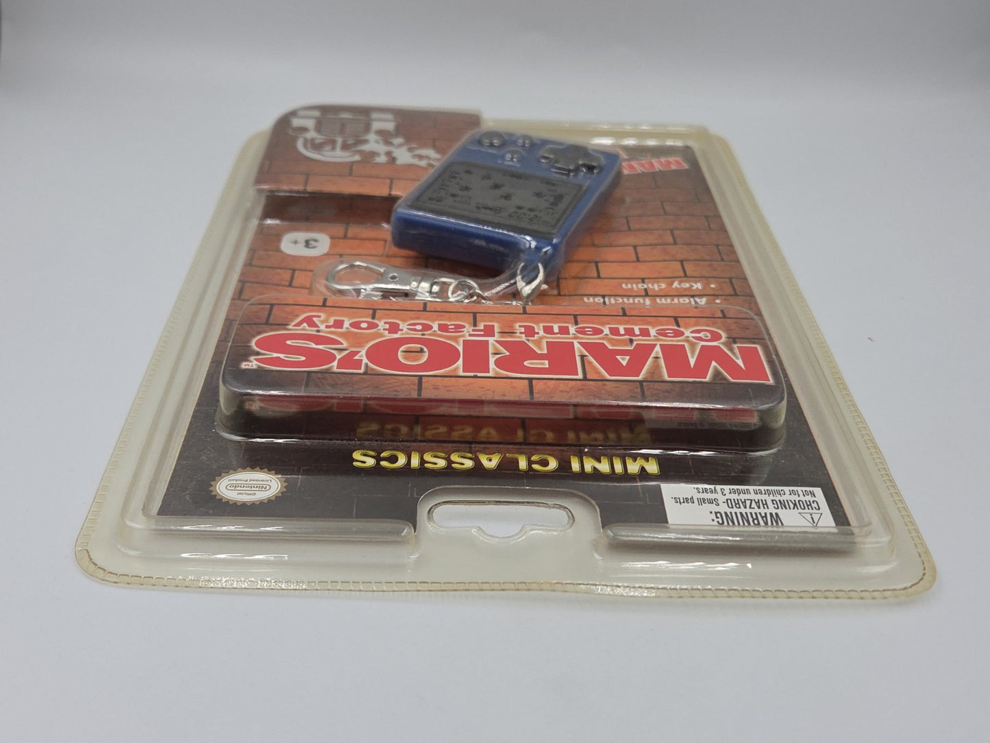 Nintendo Mini Classics Mario's Cement Factory Schlüsselanhänger Neu