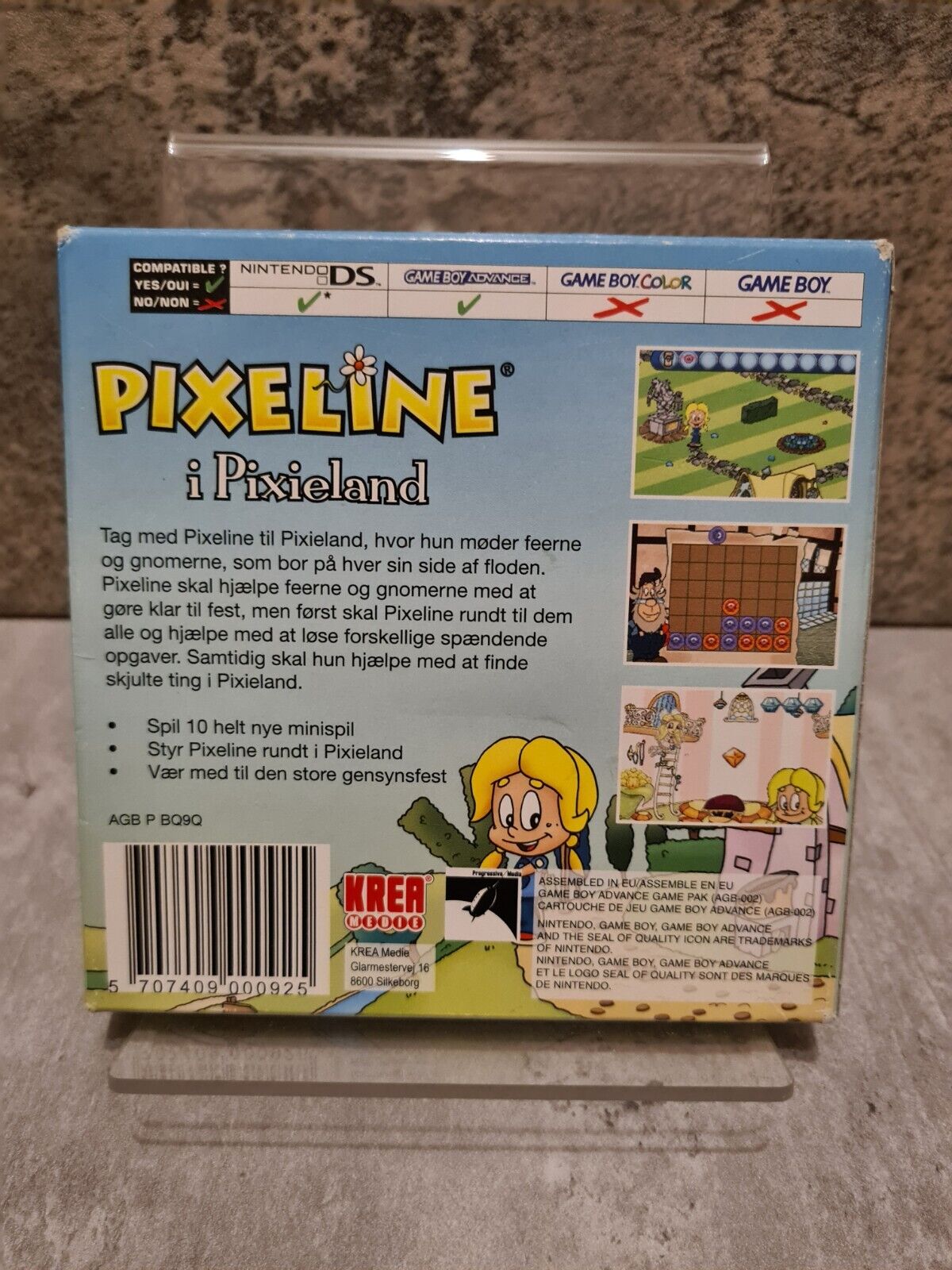 Nintendo Gameboy Advance Pixeline I Pixieland mit OVP und Anleitung DAN - T-Retro-Games
