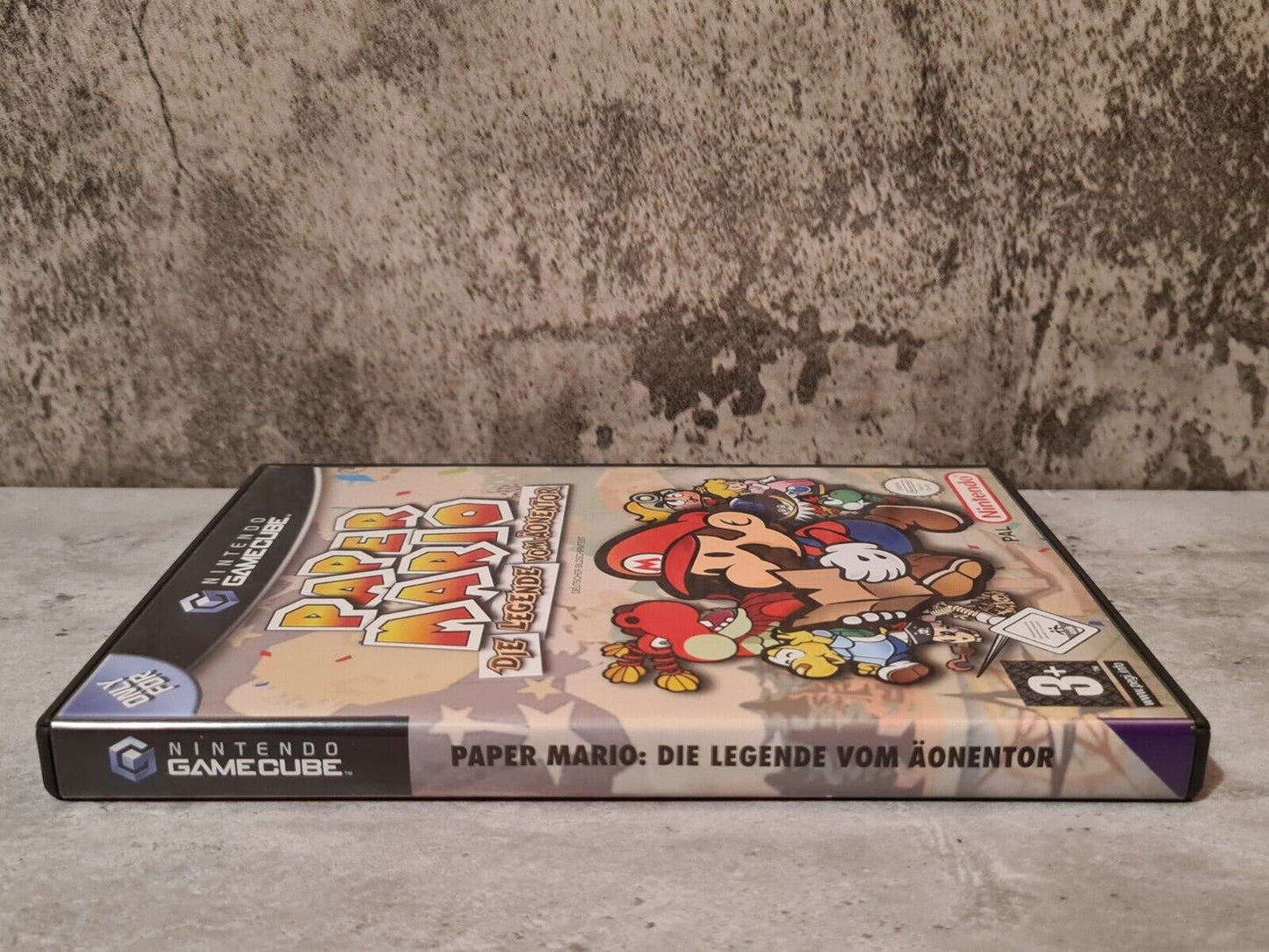 Nintendo GameCube Paper Mario Die Legende vom Äonentor mit OVP und Anleitung NOE - T-Retro-Games