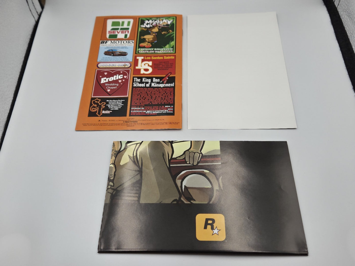 Playstation 2 Grand Theft Auto San Andreas mit OVP + Anleitung + Poster Deutsch