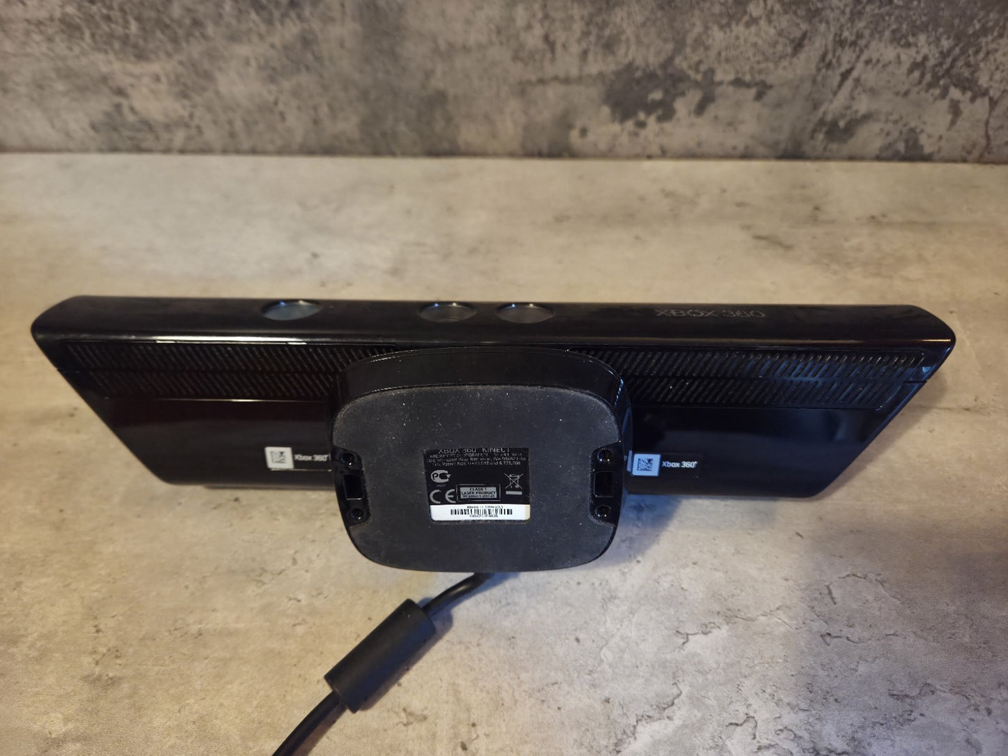 XBOX 360 Kinect OVP Schwarz Black
