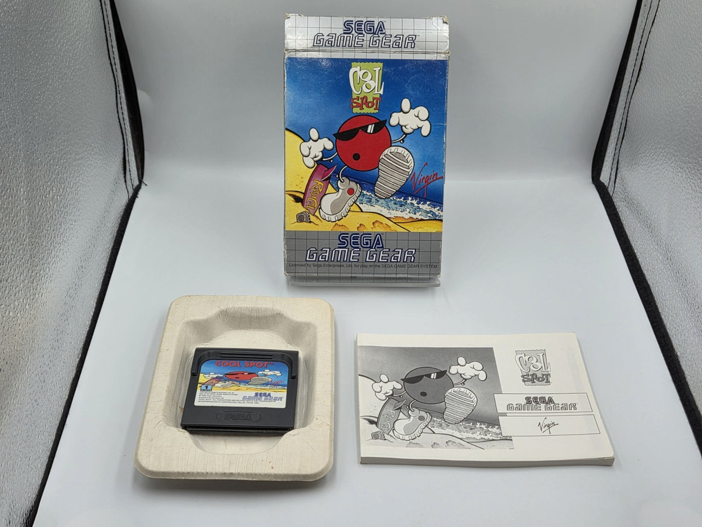 Sega Game Gear Cool Spot mit OVP und Anleitung Multi Language