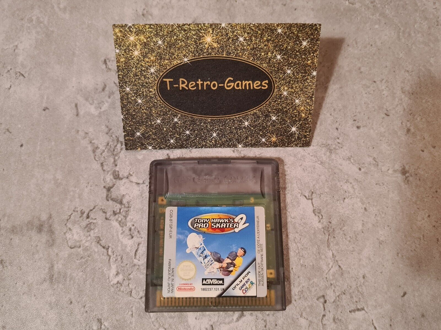 Nintendo Game Boy Color Tony Hawk's Pro Skater 2 EUR Modul - T-Retro-Games