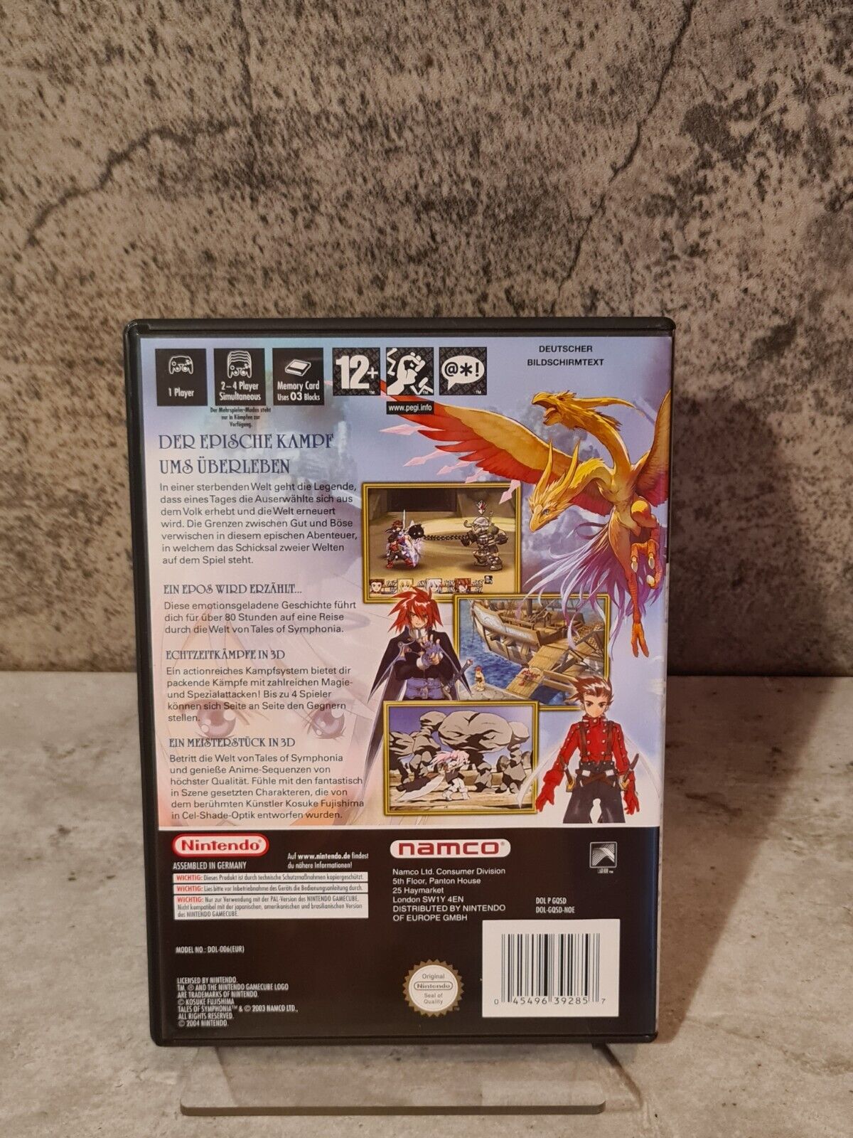 Nintendo GameCube Tales of Symphonia mit OVP und Anleitung NOE 2 Discs - T-Retro-Games