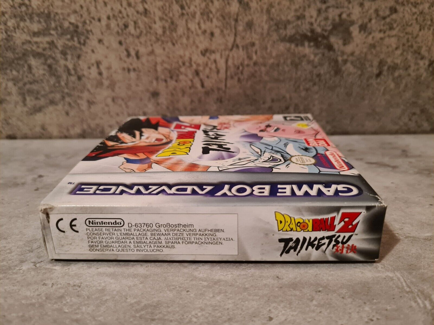 Nintendo Gameboy Advance Dragonball Z Taiketsu mit OVP und Anleitung EUR - T-Retro-Games