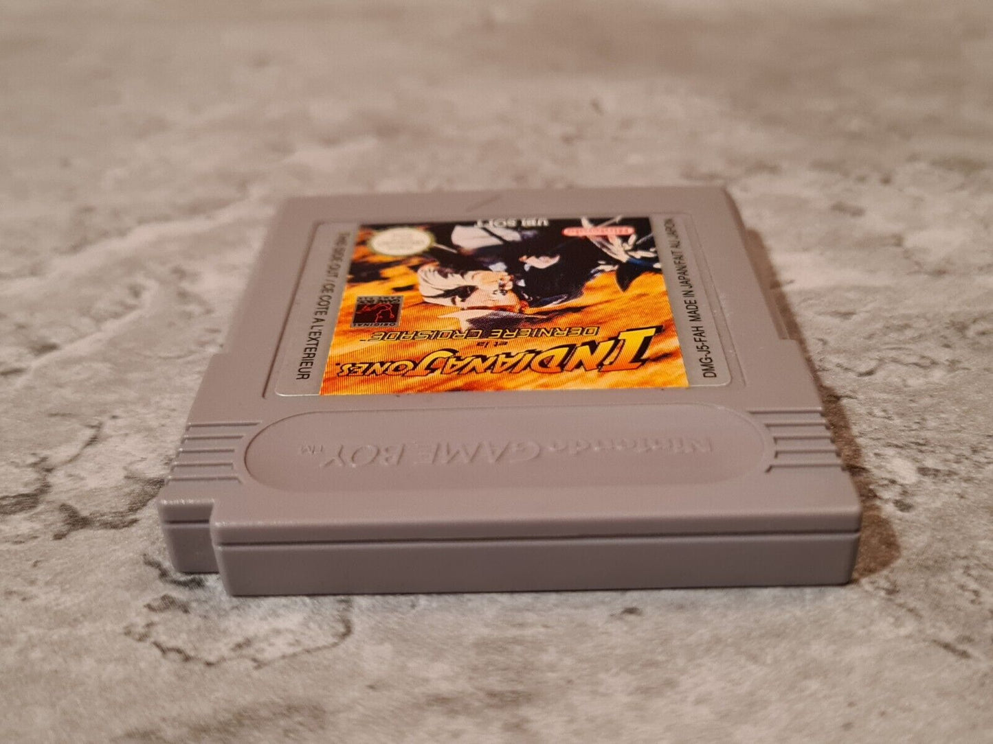 Nintendo Game Boy Classic Spiel Indiana Jones et la Derniere Croisade Modul FAH - T-Retro-Games