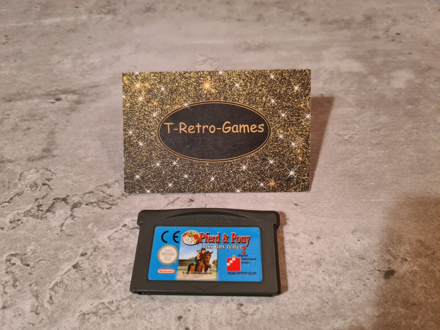 Nintendo Gameboy Advance Pferd & Pony Lass uns reiten 2 Modul EUR - T-Retro-Games