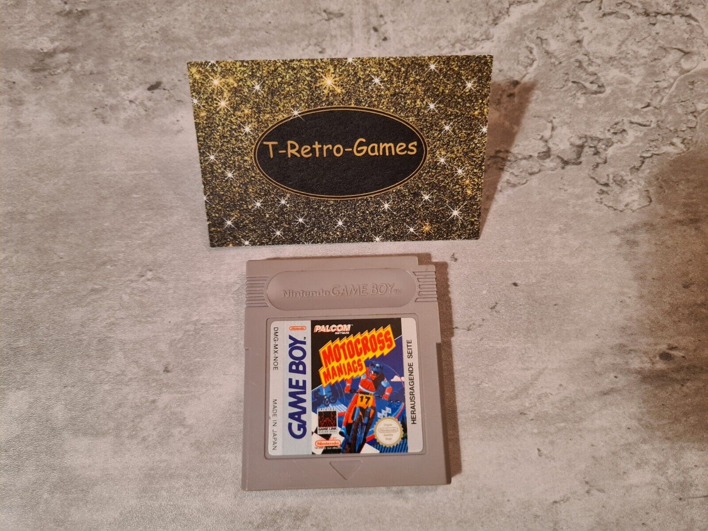 Nintendo Game Boy Classic Spiel Motocross Maniacs Modul NOE - T-Retro-Games