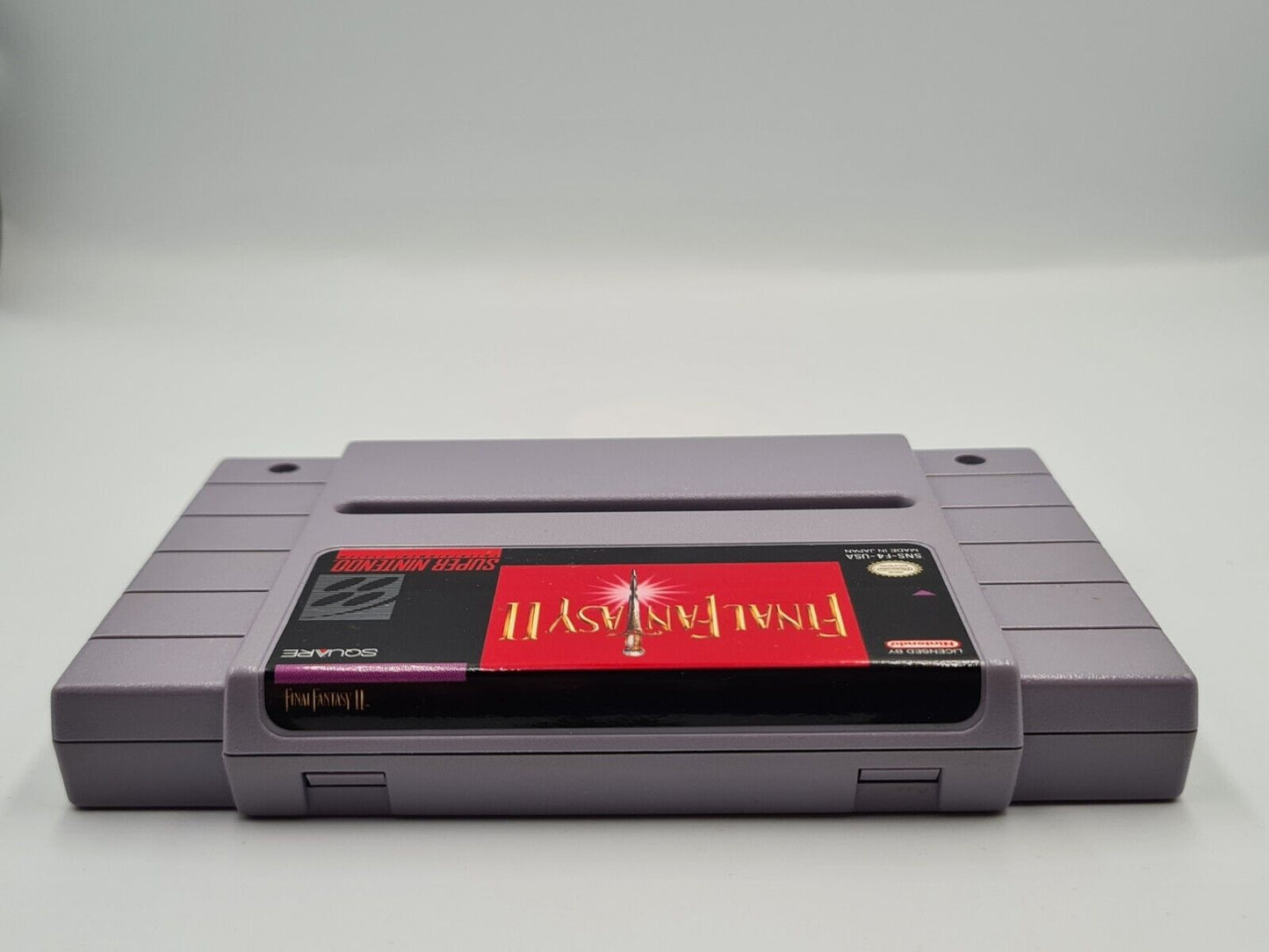 SNES Super Nintendo Final Fantasy II mit OVP und Anleitung + Karte NTSC-USA - T-Retro-Games