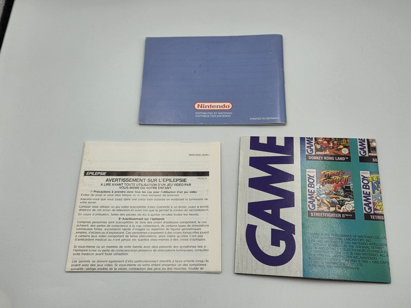 Nintendo Game Boy Classic Spiel Donkey Kong Land 2 mit OVP und Anleitung FAH