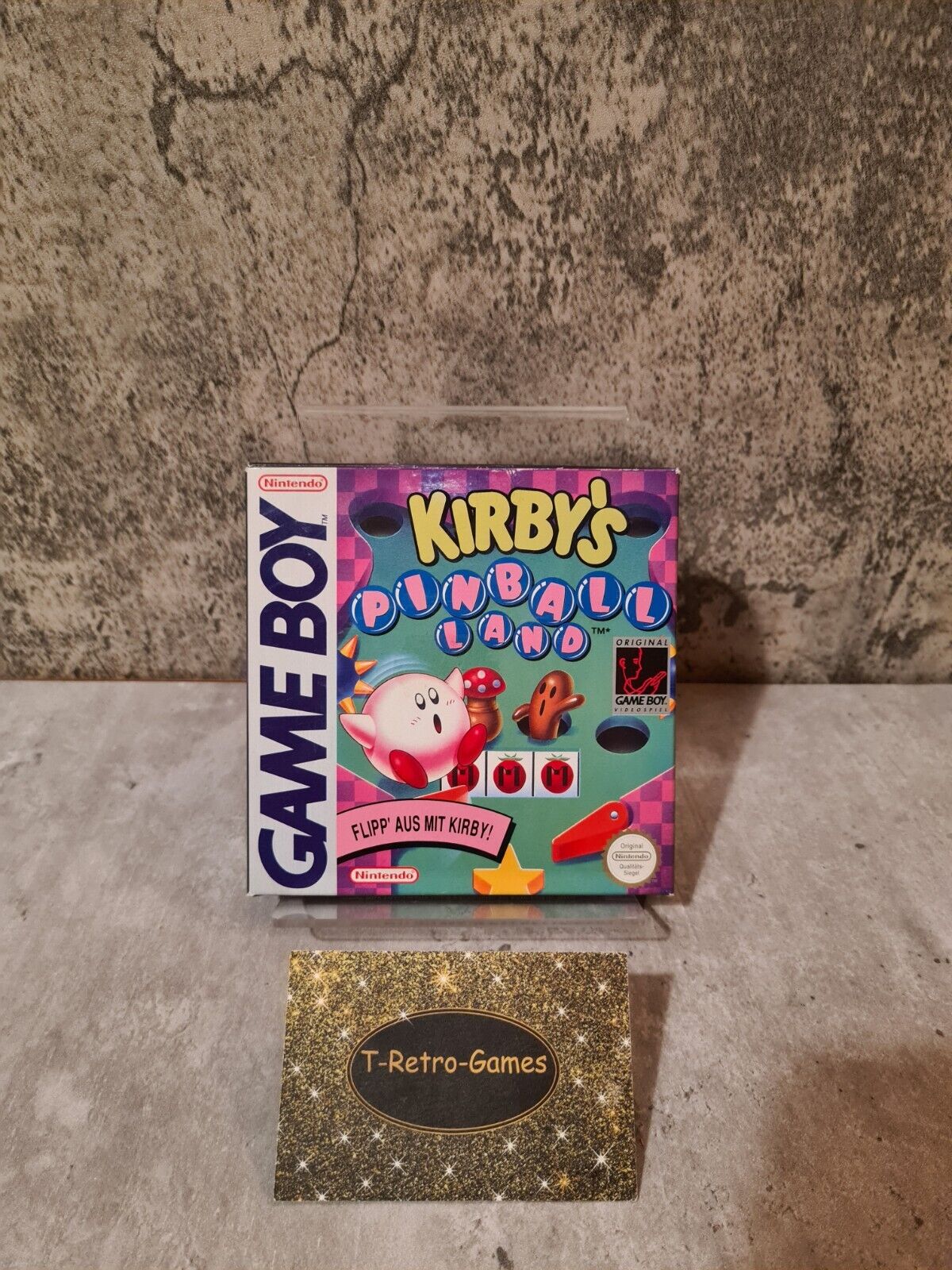 Nintendo Game Boy Classic Kirby's Pinball Land mit OVP und Anleitung NOE - T-Retro-Games