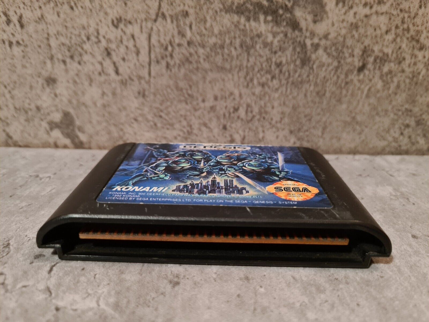 Sega Genesis Teenage Mutant Ninja Turtles The Hyperstone Heist Modul USA NTSC - T-Retro-Games
