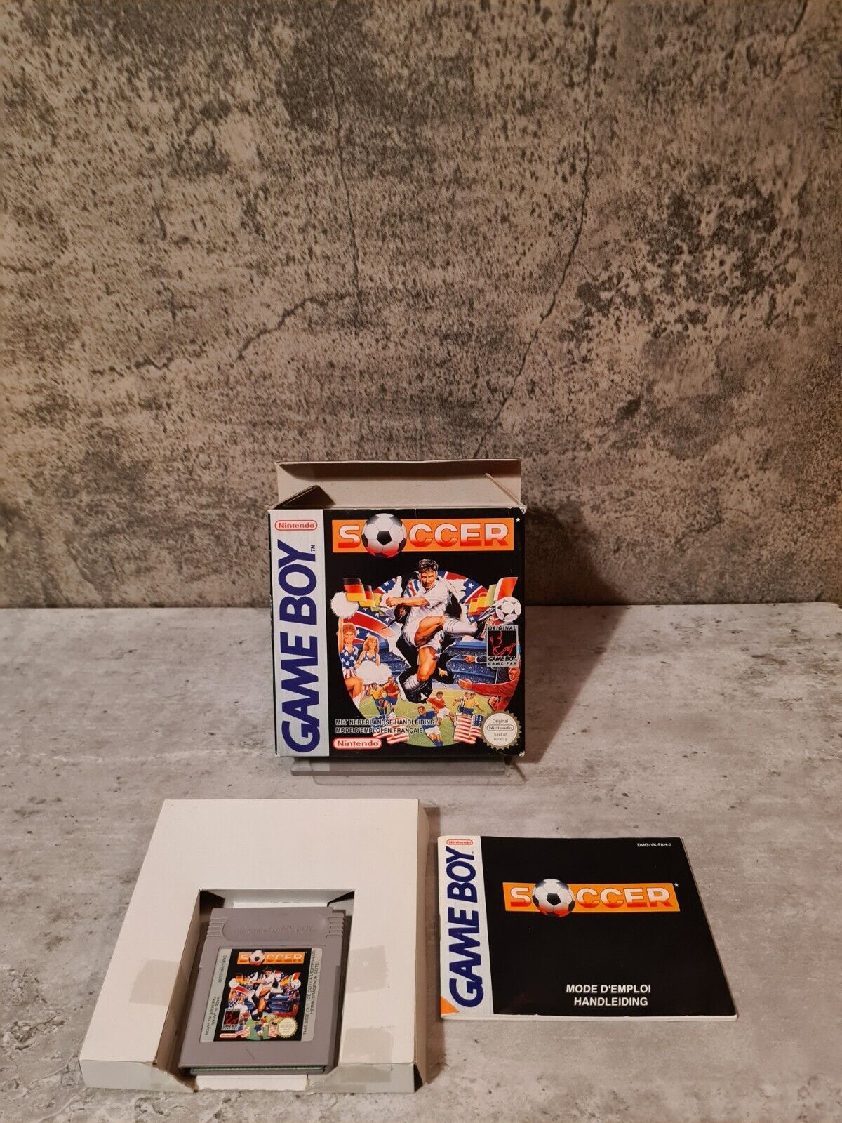 Nintendo Game Boy Classic Soccer mit OVP und Anleitung FAH - T-Retro-Games
