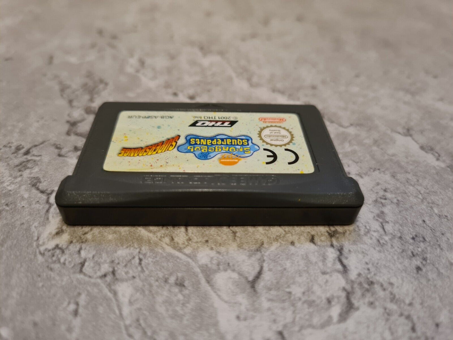 Nintendo Gameboy Advance Spongebob Squarepants Supersponge Modul EUR - T-Retro-Games