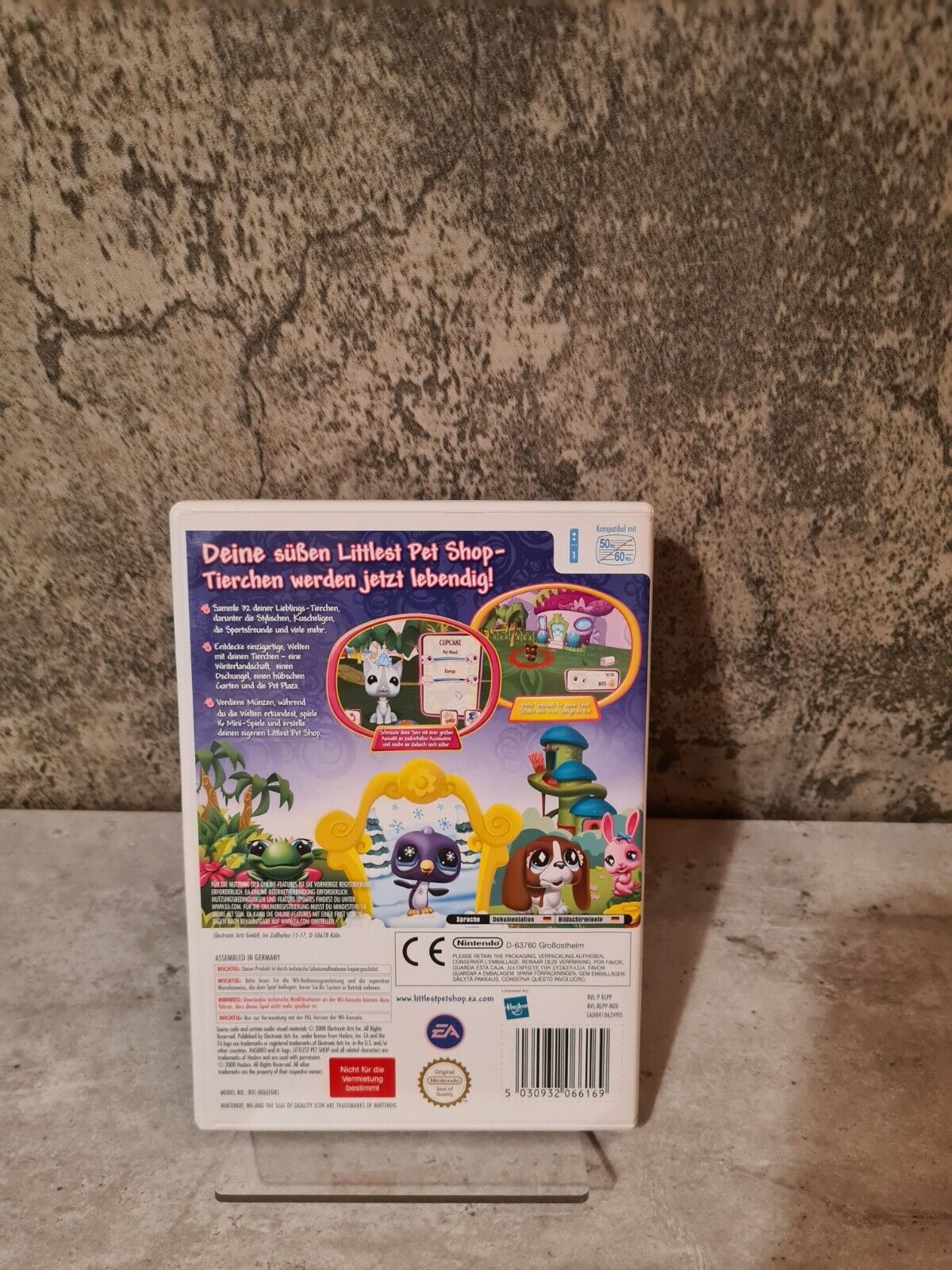 Nintendo Wii Spiel Littlest Pet Shop mit OVP und Anleitung NOE