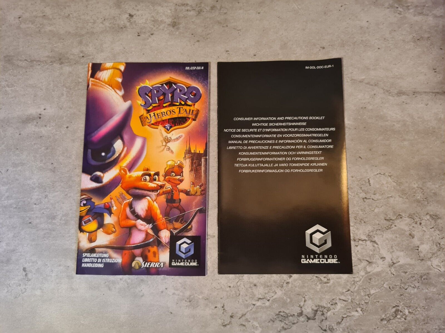 Nintendo GameCube Spyro A Hero's Tail mit OVP und Anleitung EUU - T-Retro-Games