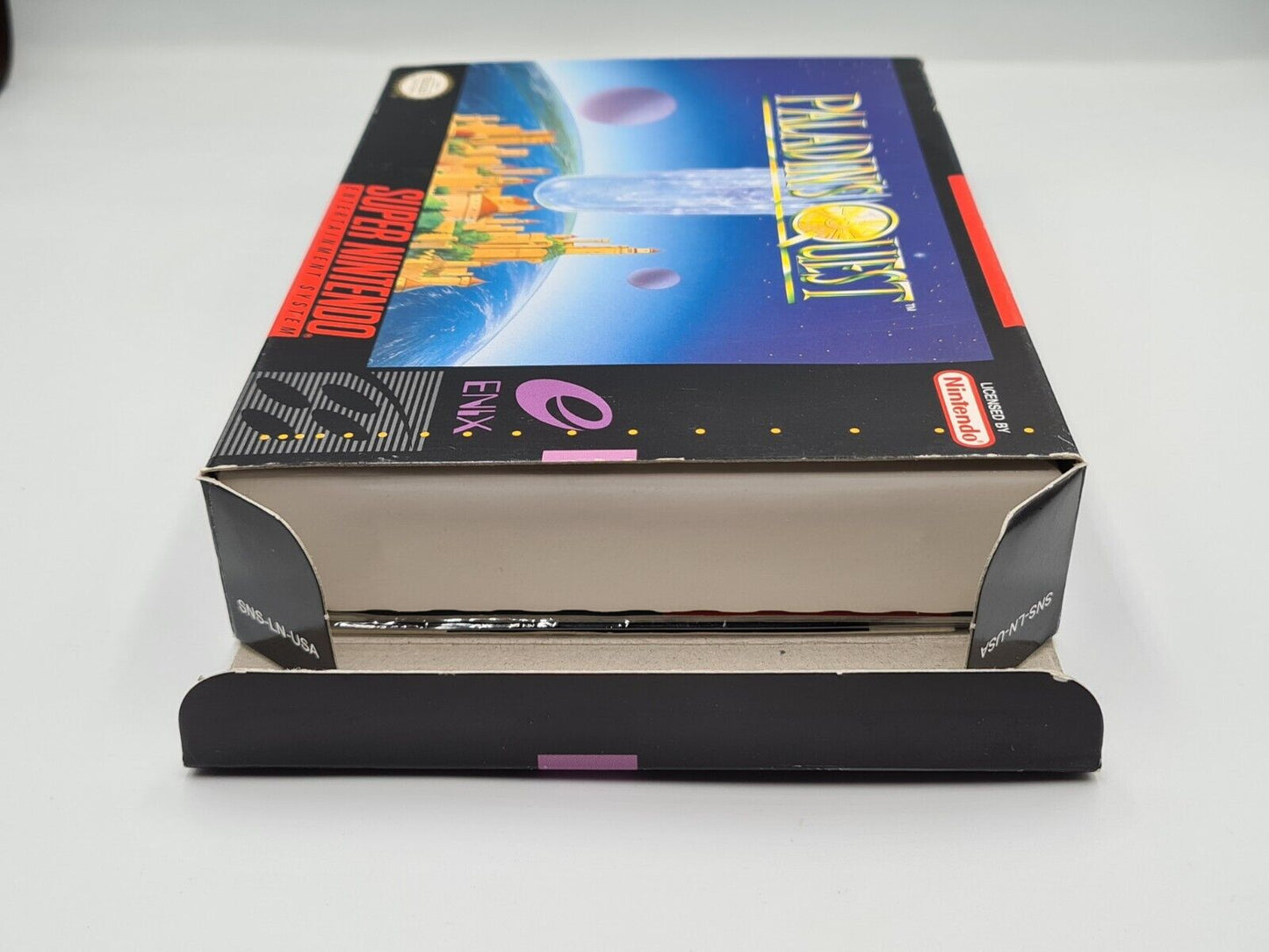 SNES Super Nintendo Paladin's Quest mit OVP und Anleitung + Karte NTSC-USA - T-Retro-Games