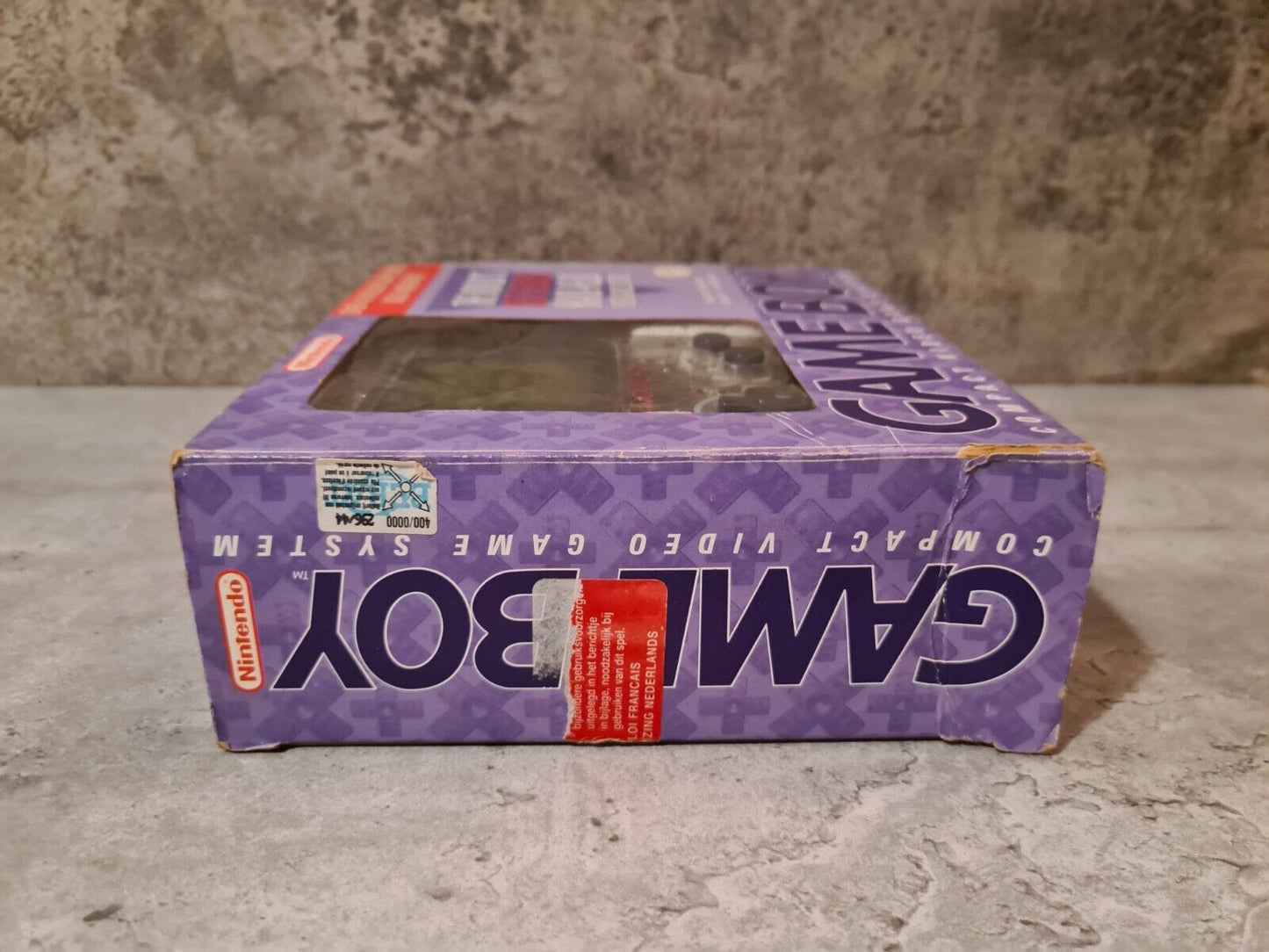 Game Boy Classic Transparent OVP UKV Special Edition - T-Retro-Games