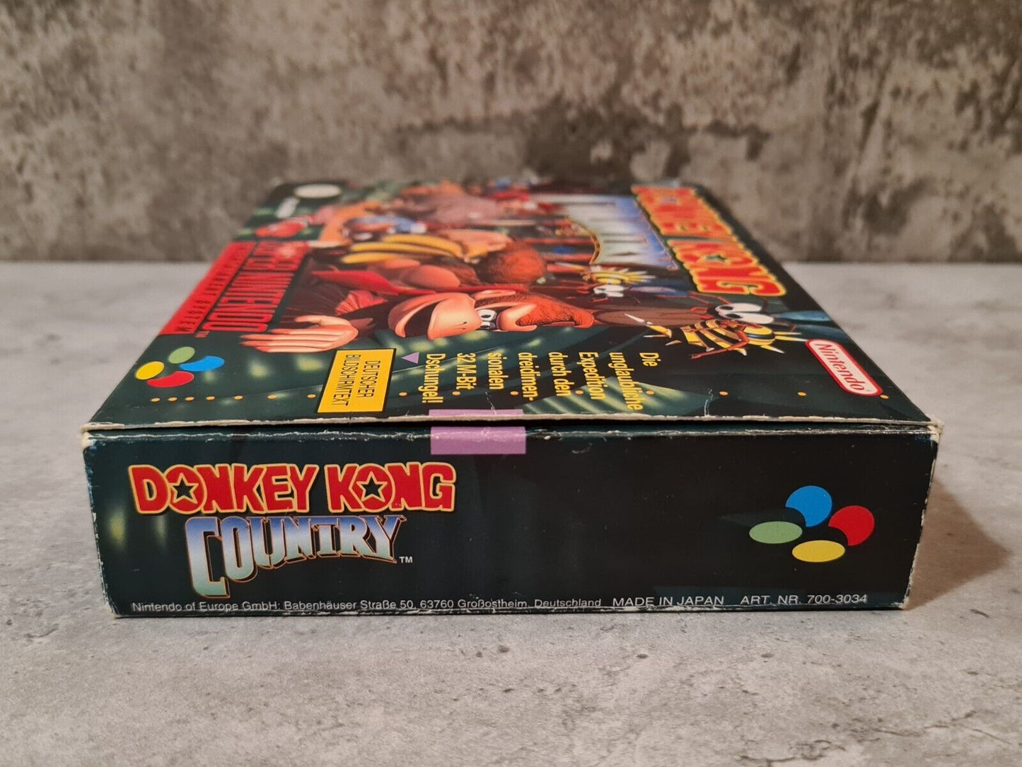 SNES Super Nintendo Donkey Kong Country mit OVP und Anleitung NOE - T-Retro-Games