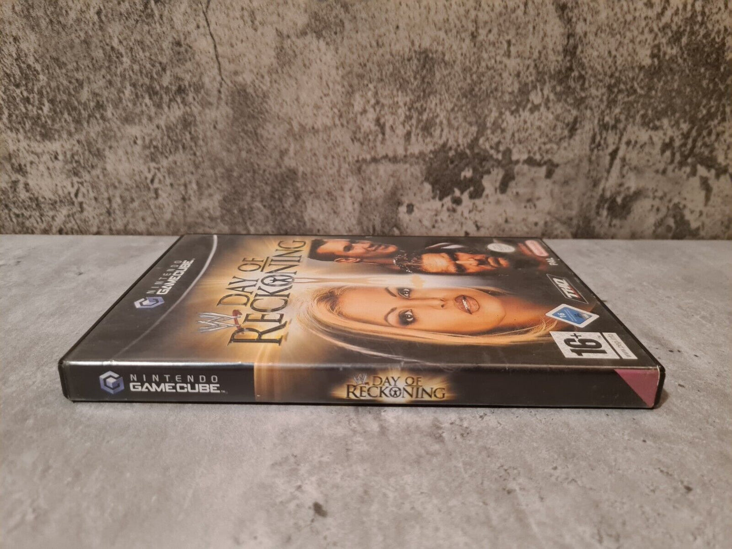 Nintendo GameCube WWF Day of Reckoning mit OVP NOE - T-Retro-Games