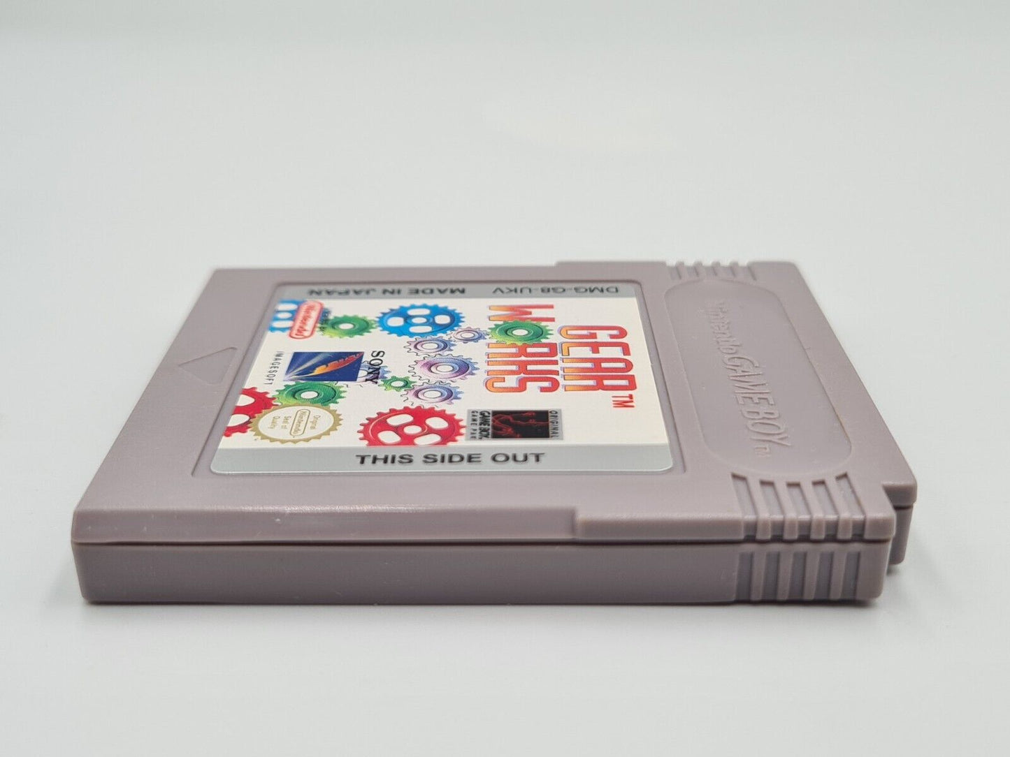 Nintendo Game Boy Classic Spiel Gear Works Modul UKV - T-Retro-Games