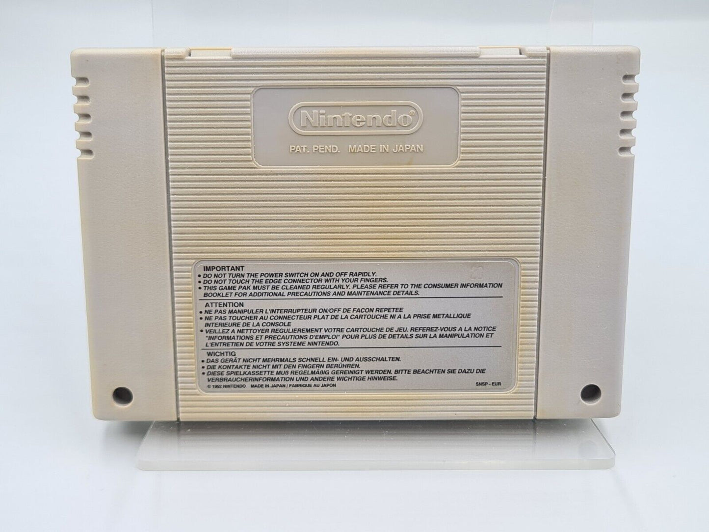 SNES Super Nintendo Barkley Shut Up and Jam! Modul EUR - T-Retro-Games