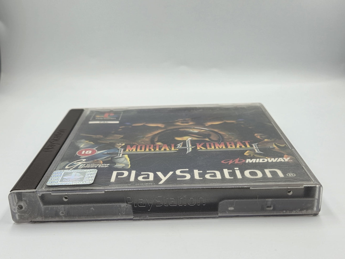 PS1 Playstation 1 Mortal Kombat 4 mit OVP und Anleitung Multilingual