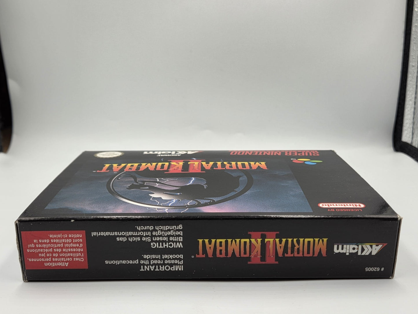 SNES Super Nintendo Mortal Kombat II 2 mit OVP und Anleitung EUR