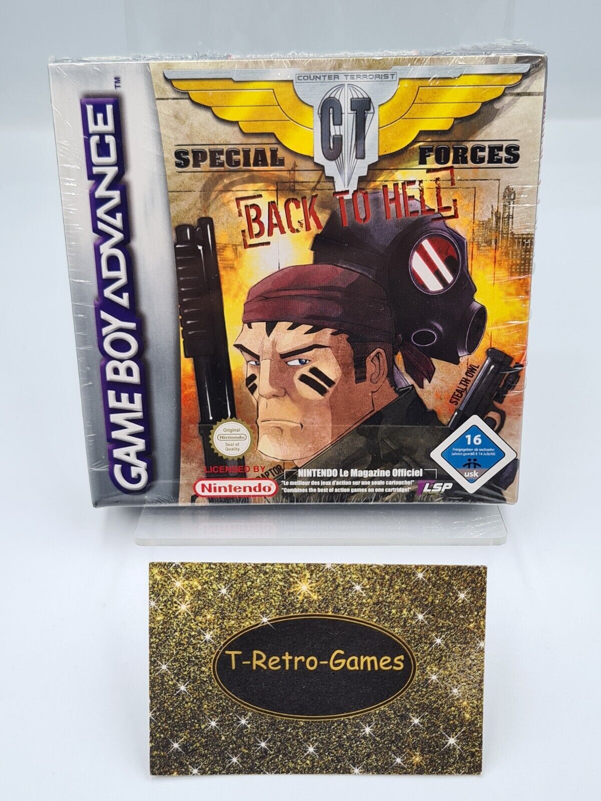 Nintendo Game Boy Advance CT Special Forces Back To Hell EUR Sealed Neu New - T-Retro-Games