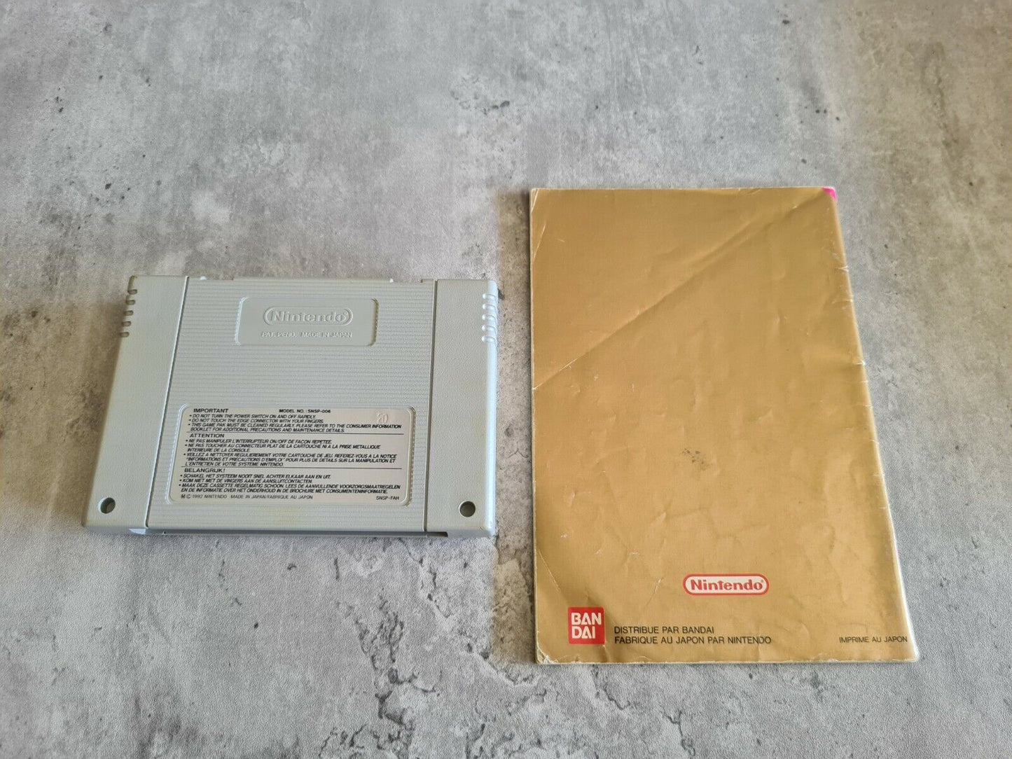 SNES The Legend of Zelda A Link to the Past mit OVP und Anleitung FRA - T-Retro-Games