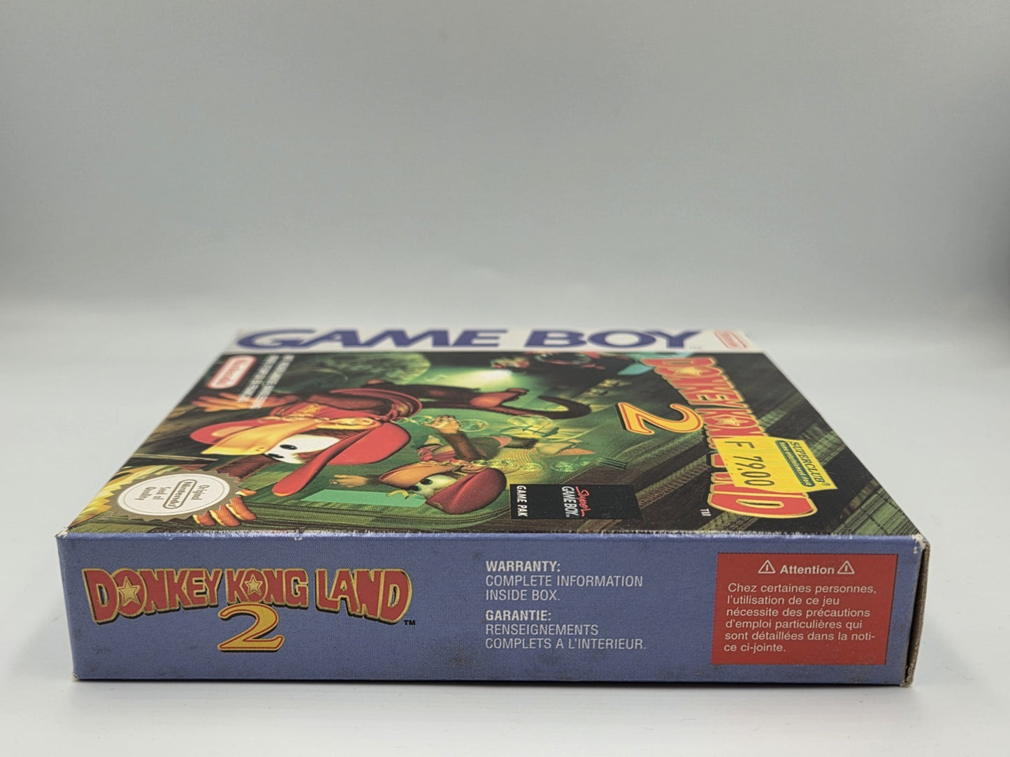 Nintendo Game Boy Classic Spiel Donkey Kong Land 2 mit OVP und Anleitung FAH