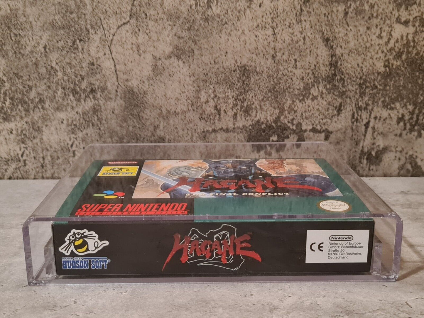 SNES Super Nintendo Hagane The Final Conflict VGA Gold 90 - T-Retro-Games