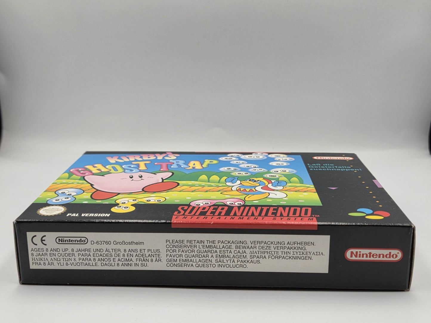 SNES Super Nintendo Kirby's Ghost Trap mit OVP und Anleitung NOE - T-Retro-Games