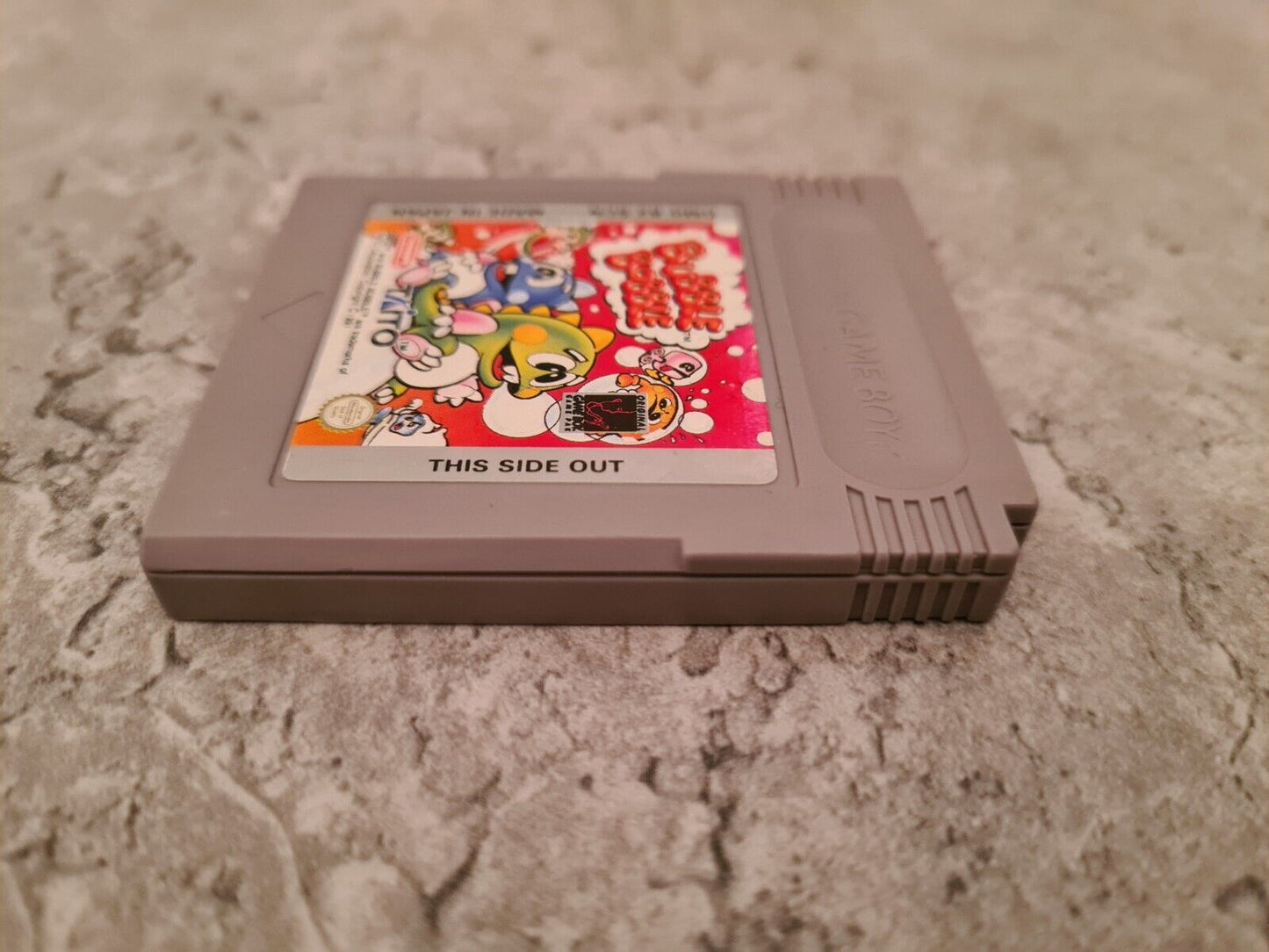 Nintendo Gameboy Classic Spiel Bubble Bobble Modul SCN - T-Retro-Games