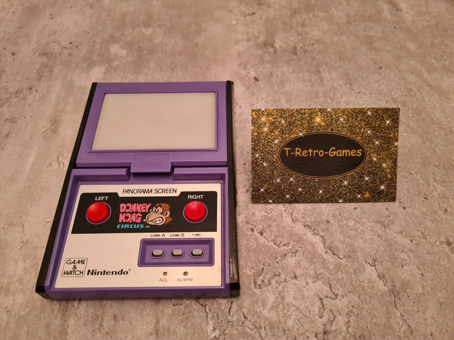 Nintendo Game & Watch Donkey Kong Konsole Console 1984 Panorama Screen - T-Retro-Games