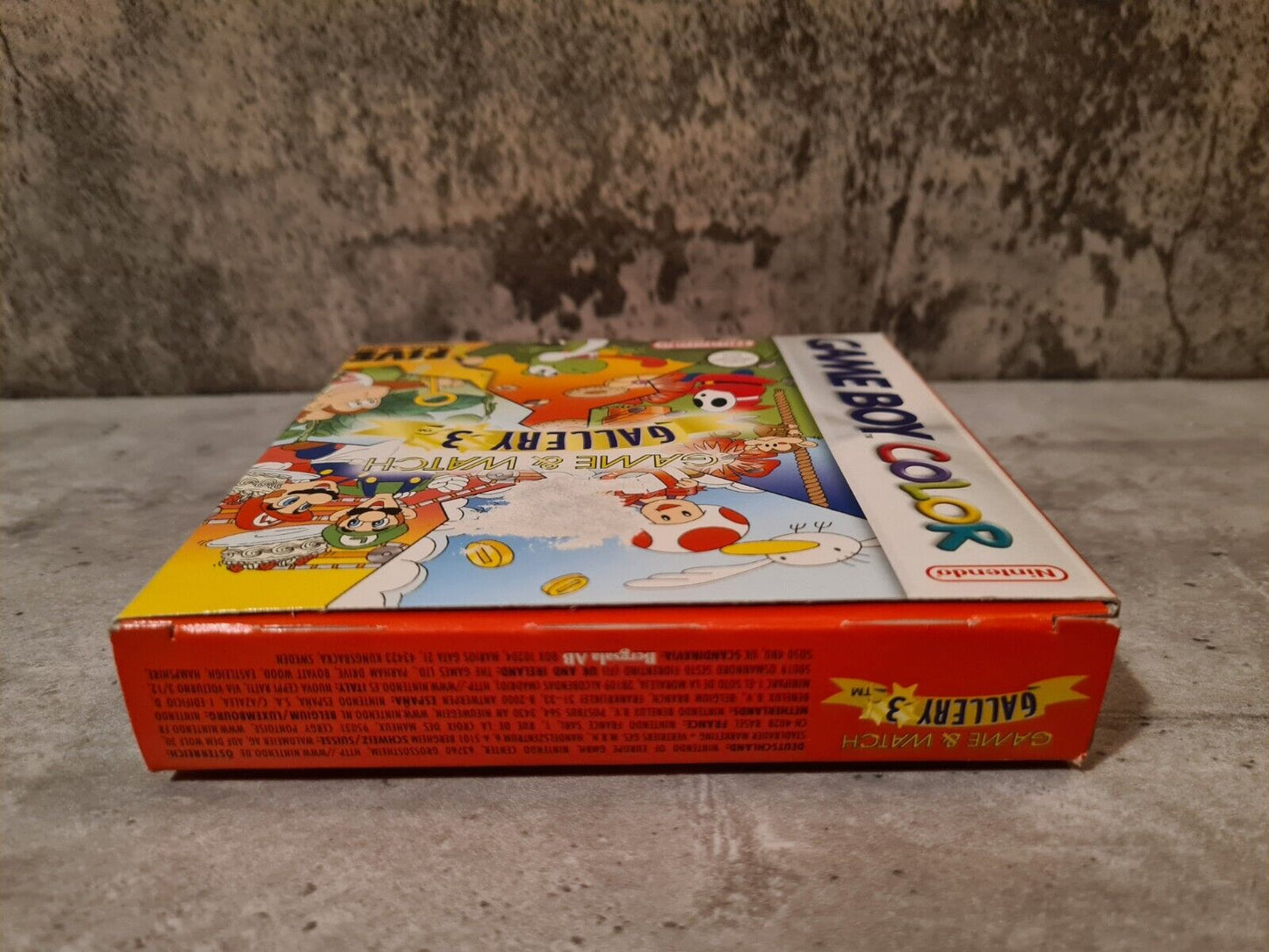 Nintendo Game Boy Color Game & Watch Gallery 3 mit OVP und Anleitung EUR