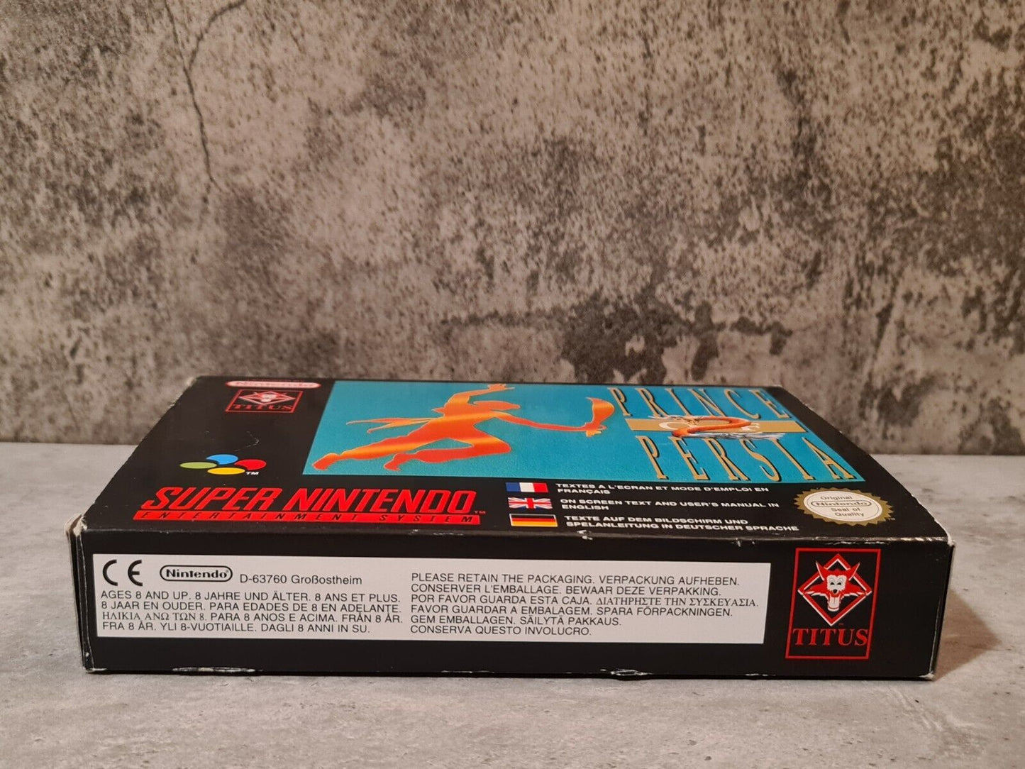 SNES Super Nintendo Prince of Persia 2 mit OVP und Anleitung EUR - T-Retro-Games
