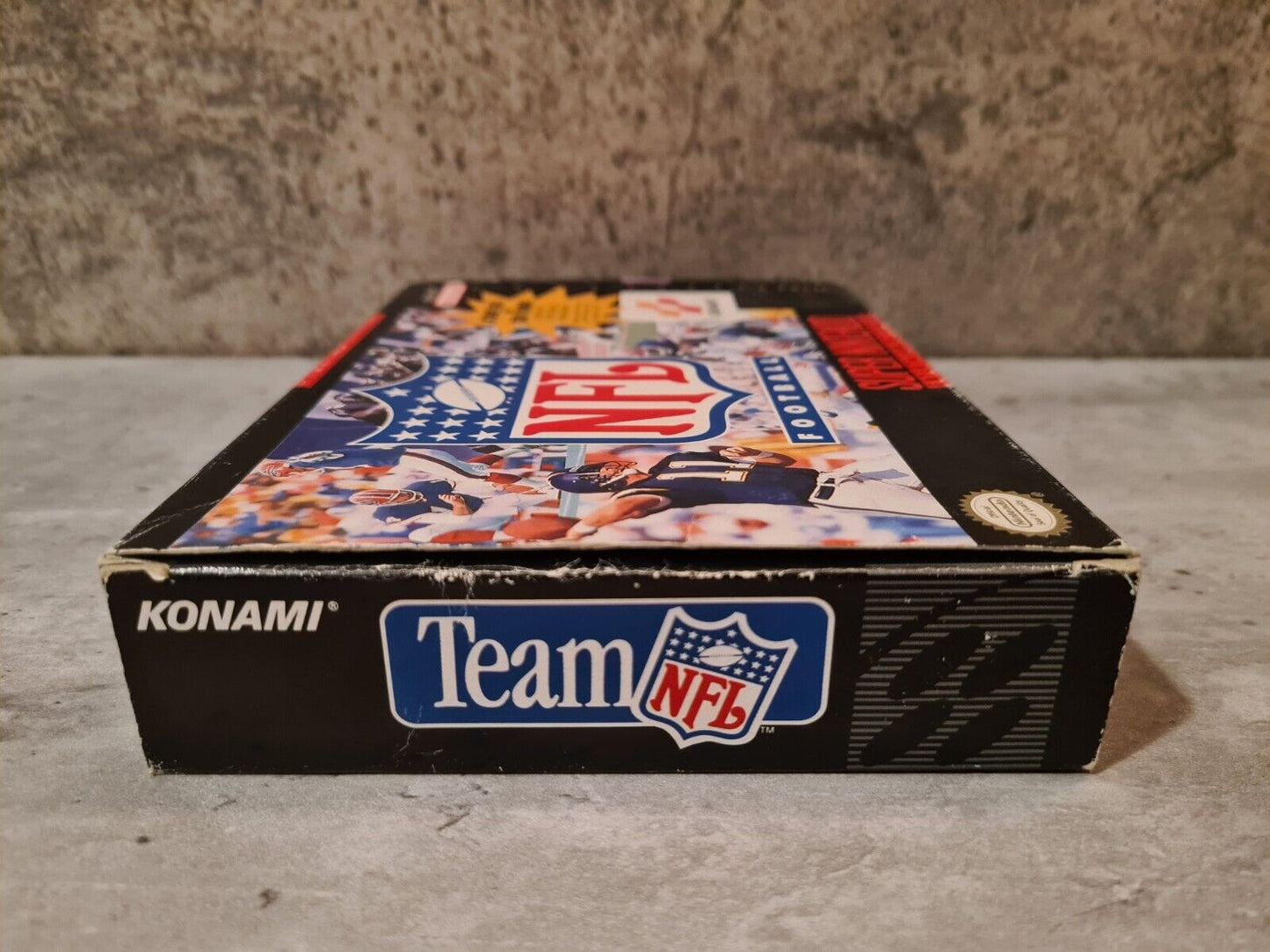 SNES Super Nintendo NFL Football mit OVP und Anleitung + Playbook NTSC USA - T-Retro-Games
