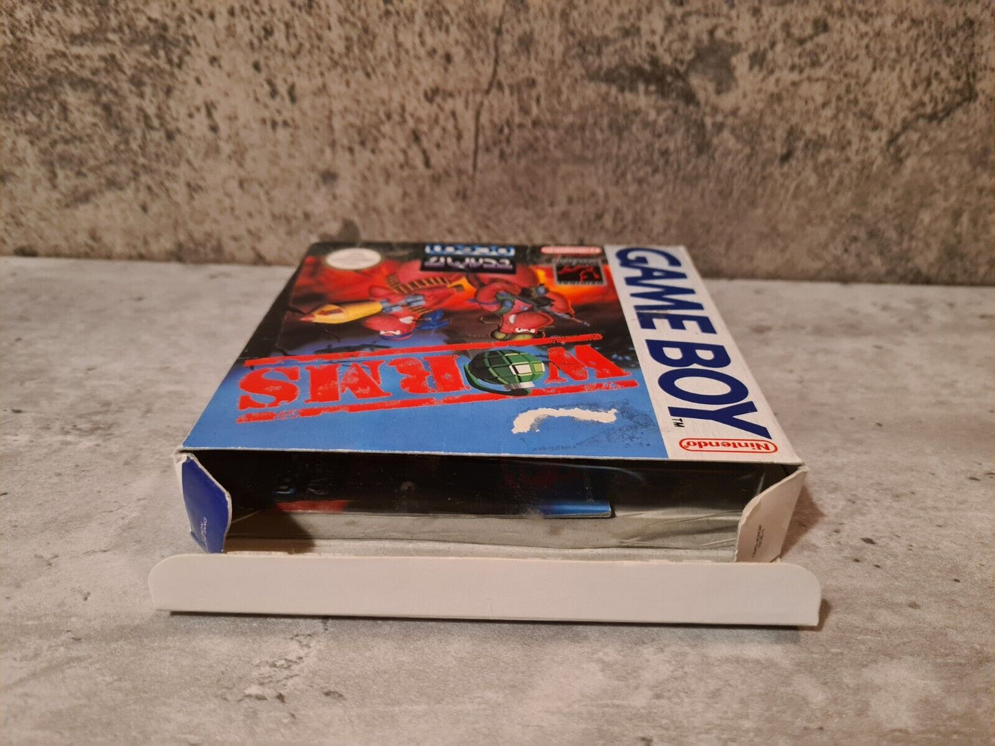Game Boy Classic Worms mit OVP und Anleitung NOE