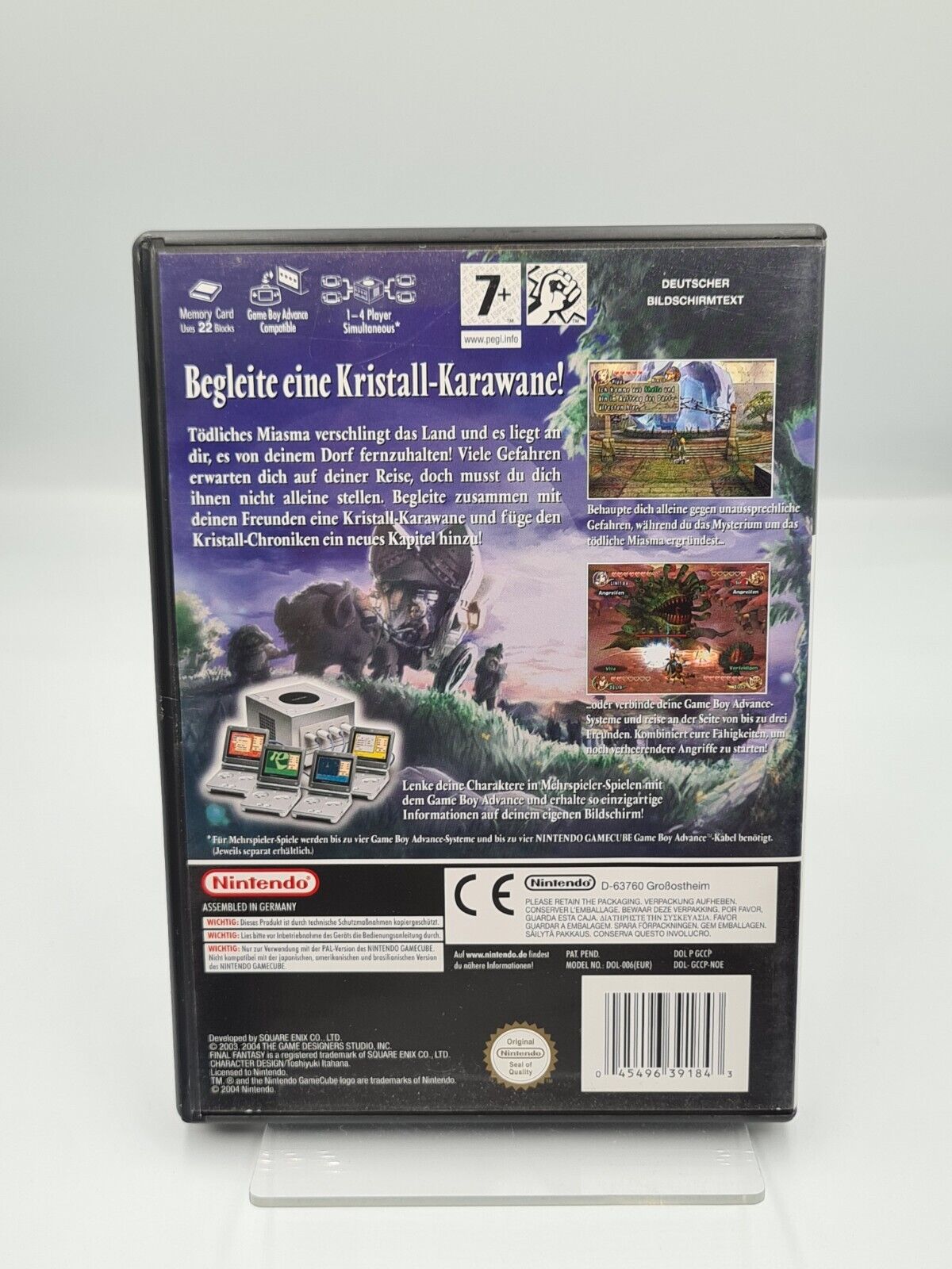 Nintendo GameCube Final Fantasy Crystal Chronicles mit OVP und Anleitung NOE