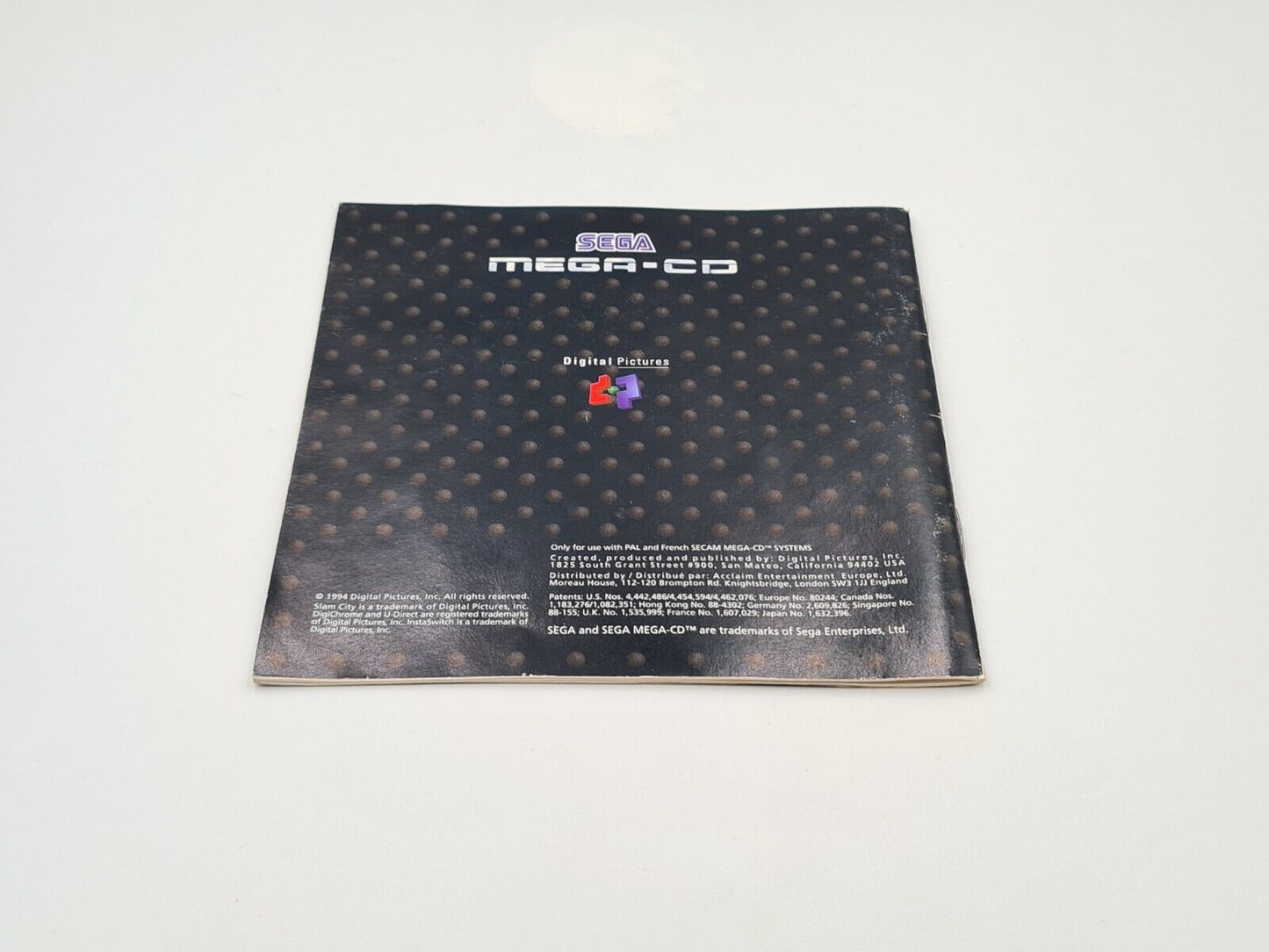 Sega Mega-CD Slam City mit OVP und Anleitung Multi Language 4 Discs - T-Retro-Games