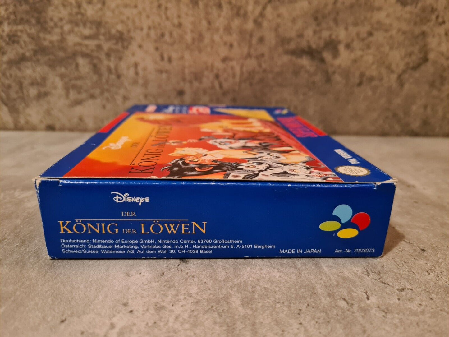 SNES Super Nintendo Disneys Der König der Löwen mit OVP und Anleitung NOE - T-Retro-Games